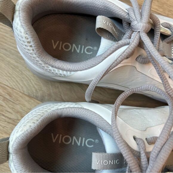 Vionic Jojo Ombre Sneakers in White/Light Mint/Gray size 7.5 - Picture 11 of 14